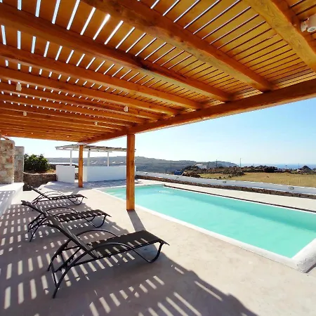 Getaway Mykonian Apts Perfect For 10 Guests W Pool Lägenhet Plintri